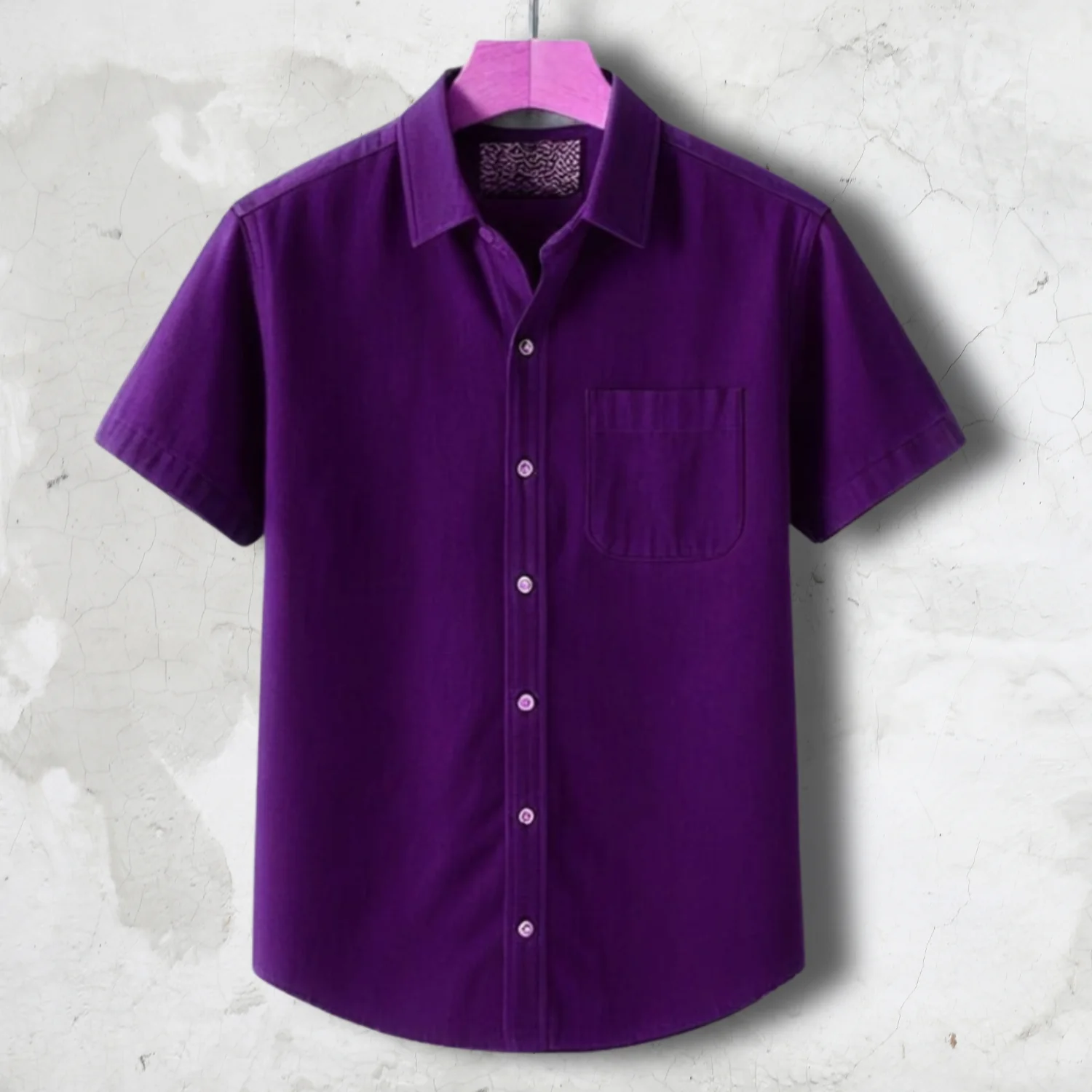 Short Sleeve Cotton Shirt
